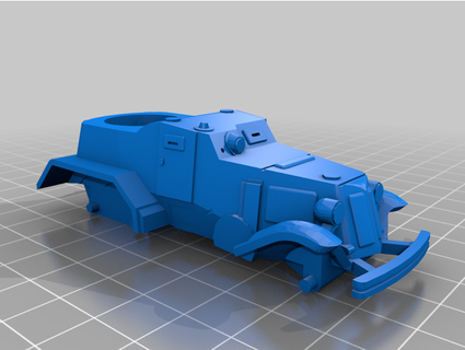 ba-10 armored car 1 56 1 56 28mm chillyt  3d print model - Mito3D