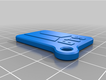 keychain bts lingenieur 3d print model - Mito3D