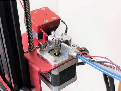 filamento sensor adaptador micro suíço Bowden extrusora cr 10s pró v1 v2 microswiss 3d print model - Mito3D