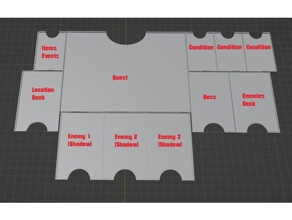 kahramanlar Terrinot görev tahtası wip patron becher önemli 3d print model - Mito3D