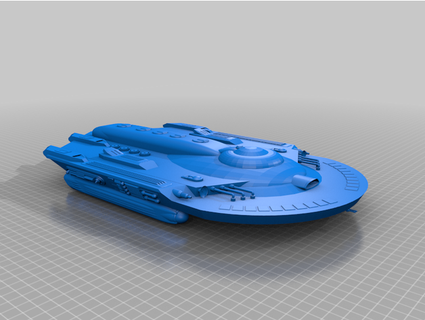 colony ship mazzter 3d print model - Mito3D