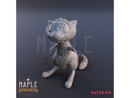 ornamental pokemon - mew maple3dprinting 3d print model - Mito3D