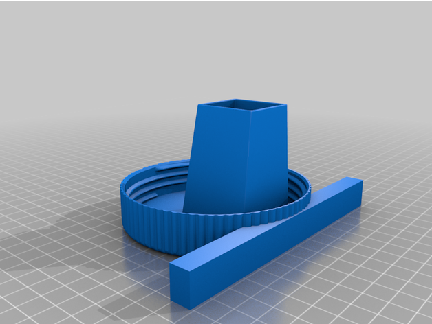 live catch mouse trap 16oz jar 28oz 40oz markaerrington 3D print model - Mito3D