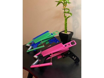 hand held crossbow toy remix bamboochamboo 3d print model - Mito3D