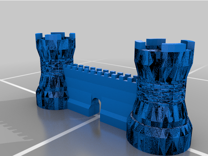 kale duvar kuleler jt kaplan 3d print model - Mito3D