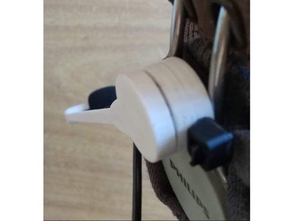 zip tie özelleştirilebilir kulaklık mikrofon Boom guidowatson159 3d print model - Mito3D