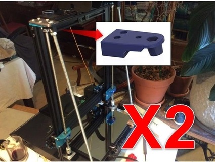 sidewinder x2 barre monter remix hans 3d print model - Mito3D