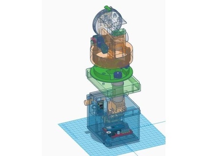 DIY automatique Sam plat drachme 3d print model - Mito3D