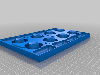 v8 bbc valve tray remix nhra21 3d print model - Mito3D