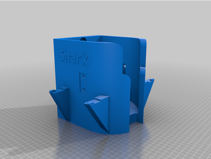 shark iz363ht wall mount midknight8008 3d print model - Mito3D