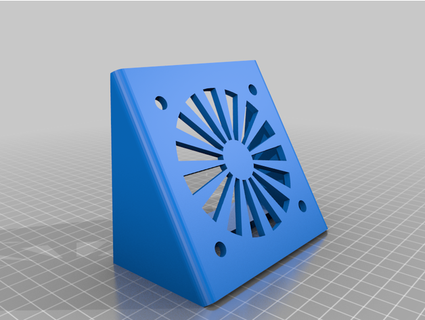 suporte cooler douglas saito 3d print model - Mito3D