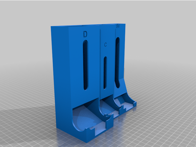 9v pil dağıtıcı çıldırmış 3D print model - Mito3D
