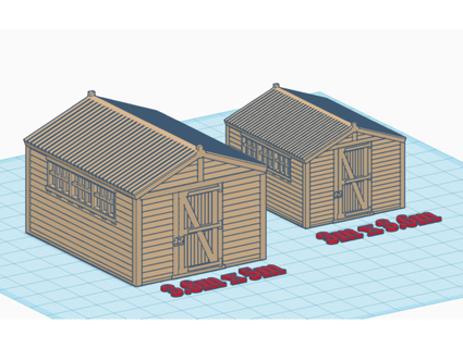 granddad's shed workshop mikesrailway 3d print model - Mito3D