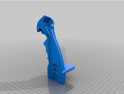 Flugstock Verschiebung Knopf Wilwaricson 3d print model - Mito3D