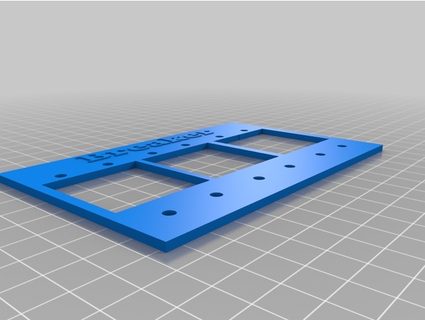 Unterbrecher Vorderseite Panel drdrillpr 3d print model - Mito3D