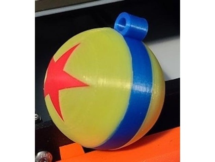 Pixar Ball Schlüsselbund Campo Alligator 3d print model - Mito3D