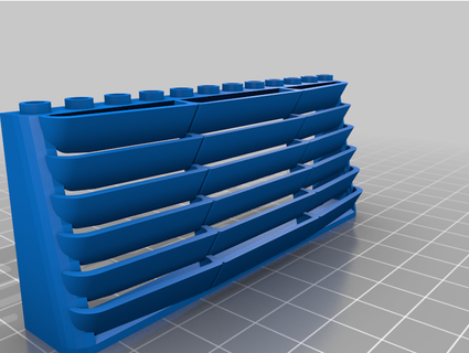 louvers brick mustang jmpr lite 3d print model - Mito3D