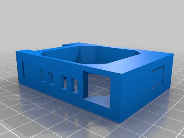 insteon micro din mount thinkulator 3D print model - Mito3D