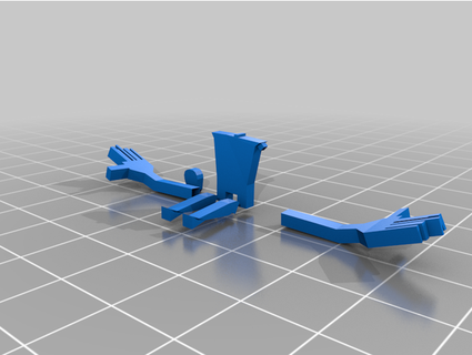 human assemble parts 3dprintedjosiah 3d print model - Mito3D