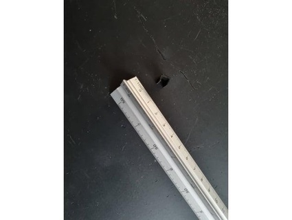 minúsculo cable acortar 20mm extruido perfil akjeldsen 3d print model - Mito3D