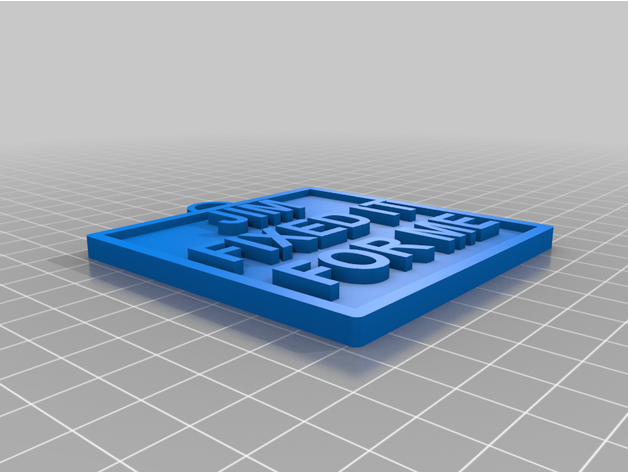 Jim farà aggiustare distintivo kazuya1337 3D print model - Mito3D