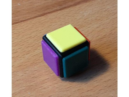 Rubik'ler küp 1x1x1 callian 3d print model - Mito3D