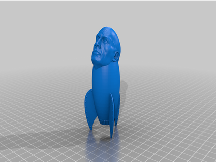 Dwayne cohete Johnson noahthenoble 3d print model - Mito3D