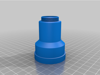 mount mount Adapter Lauch 3d print model - Mito3D