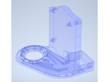 ender 6 - 5015 360 fan duct sharkyenergy 3d print model - Mito3D