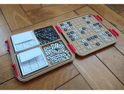 Sudoku Reise Auflage dunkel 3d print model - Mito3D