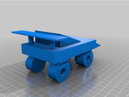 auto corsa scienza villaggio 3d print model - Mito3D