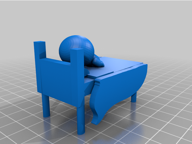 yatak 2 Köy bilimi 3D print model - Mito3D