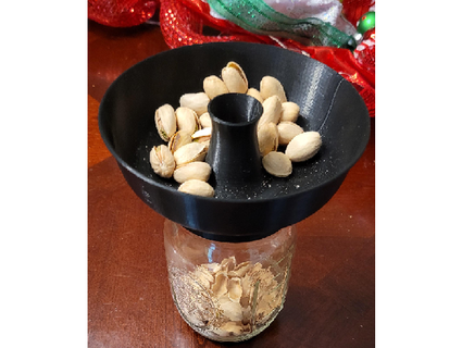 pistachio bowl mason jar top iron scorpion 3d print model - Mito3D