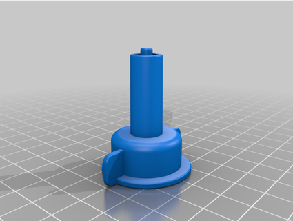 22mm tornillo gorra luer bloquear jorgev 3d print model - Mito3D