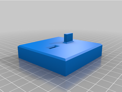 usb stand soporte palo gorra vloprix 3d print model - Mito3D