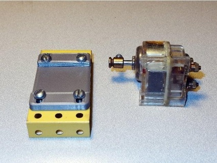 gilbert erector set motor mount vtxrider1 3d print model - Mito3D