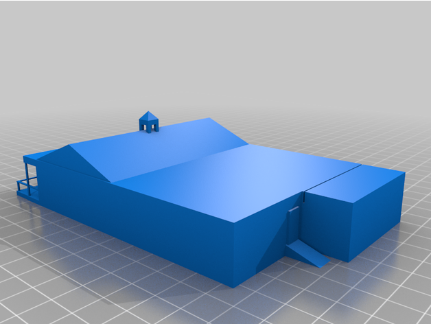 n scale restaurante allenpilk 3D print model - Mito3D
