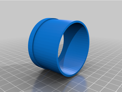 barbell protecting plastic sleeve upright storage wku wake 3d print model - Mito3D