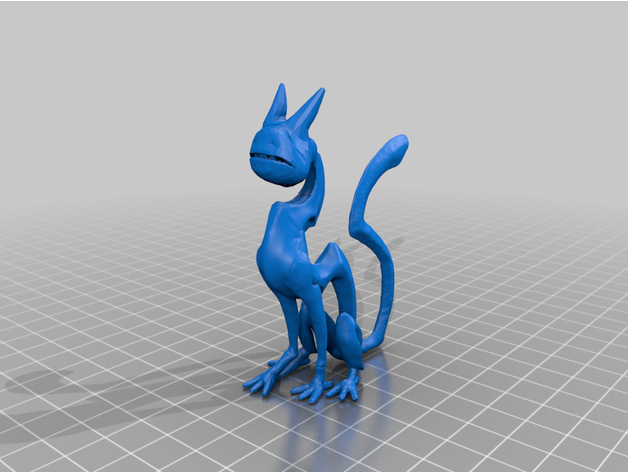 egyptian loth cat deweygoo 3D print model - Mito3D