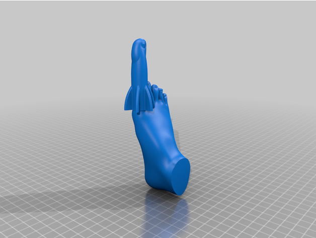 füze ayak parmağı firewulf420 3D print model - Mito3D