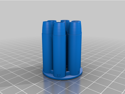 dan wesson 6mm shells clips saniainen 3d print model - Mito3D