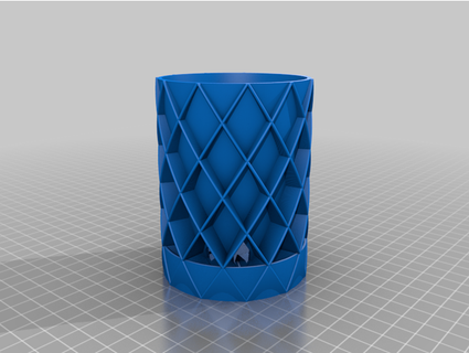 plante pot drainage personnalisable dkcode 3d print model - Mito3D