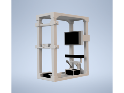 musave mobile test sistema audio visual esperimenti casa acido 3d print model - Mito3D