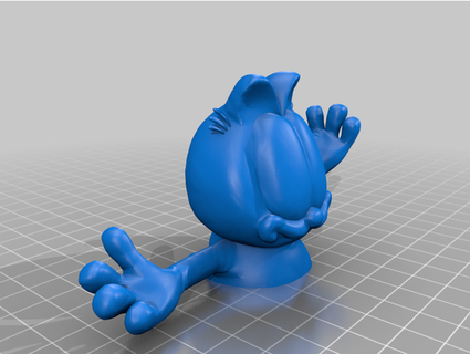 Garfield remix erenirga 3d print model - Mito3D