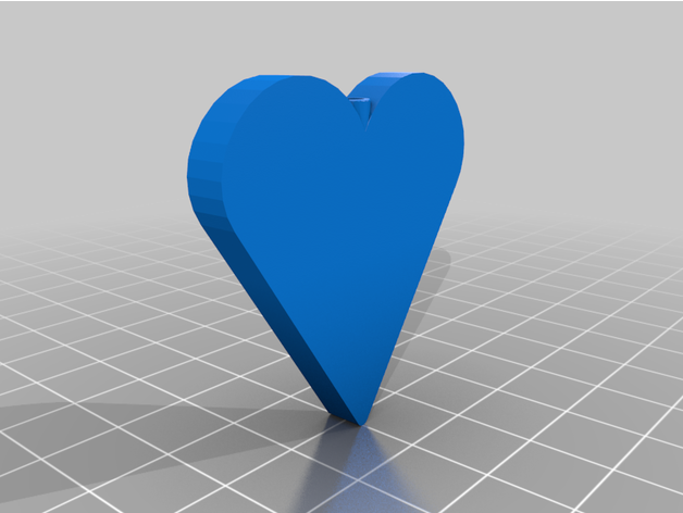 3 hearts keychain emanuel chmielowski 3D print model - Mito3D