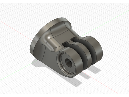 gopro Stativ montieren dauerhaft Ausführung editierbar NonameIngenieur 3d print model - Mito3D