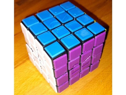 Rubik's vingança 4x4 Aprimoramento reforma conjunto callian 3d print model - Mito3D