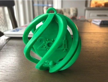 2021 christmas ball jamieearcam 3d print model - Mito3D