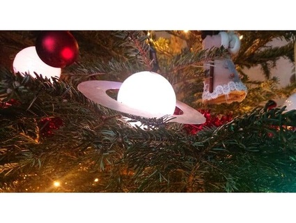 solar system christmas lights lithophane planets gwbailey 3d print model - Mito3D