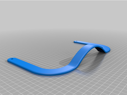 adimlab gantry bed handle reddirt3d 3d print model - Mito3D